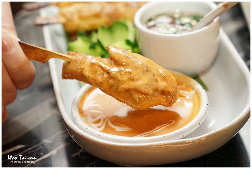 【台中美食】Woo Taiwan米平方店‧來自清邁的華麗宮廷風泰式料理、下午茶,好拍又好吃!