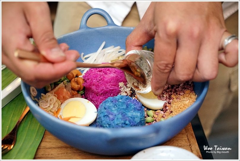 【台中美食】Woo Taiwan米平方店‧來自清邁的華麗宮廷風泰式料理、下午茶,好拍又好吃!