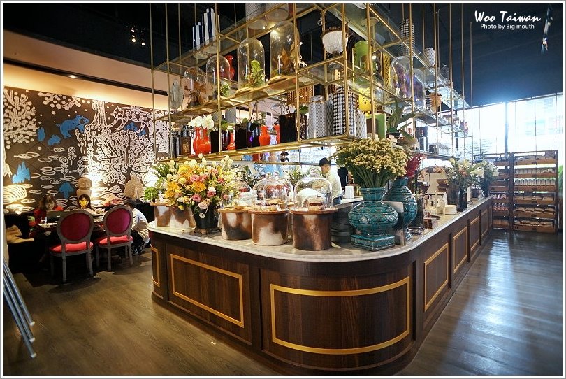 【台中美食】Woo Taiwan米平方店‧來自清邁的華麗宮廷風泰式料理、下午茶,好拍又好吃!