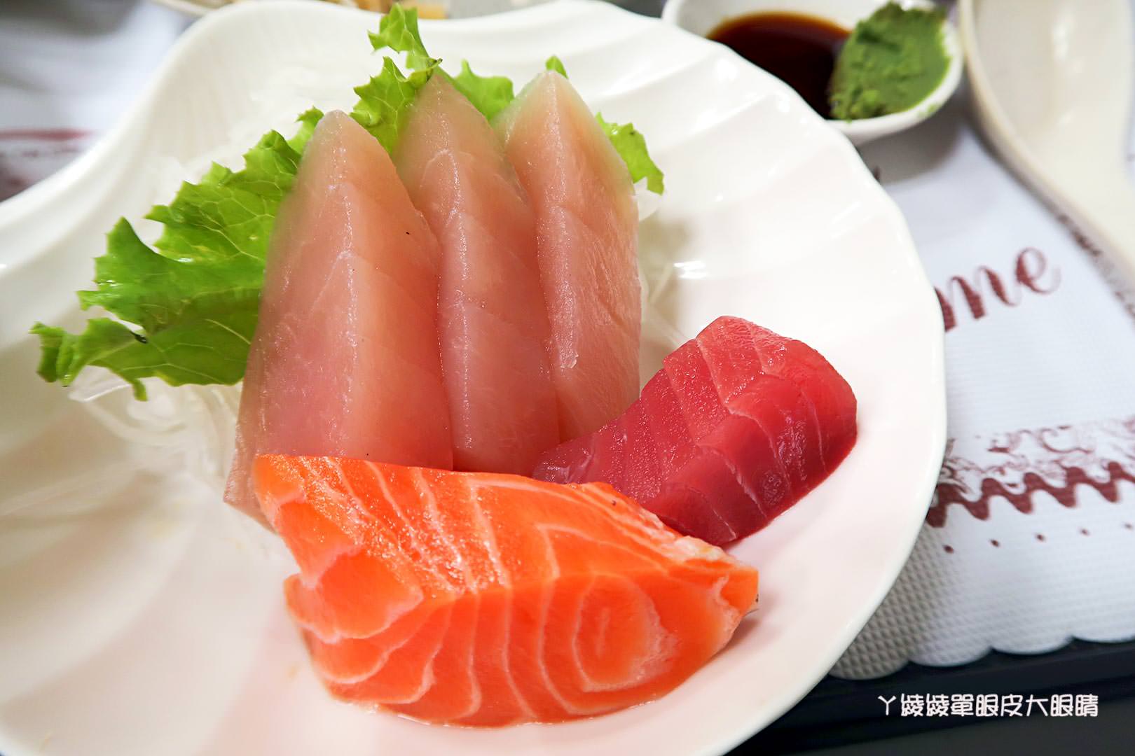 新竹平價日本料理推薦中山路《楓之屋中日式料理》，擔仔麵｜握壽司｜生魚片｜日式小菜