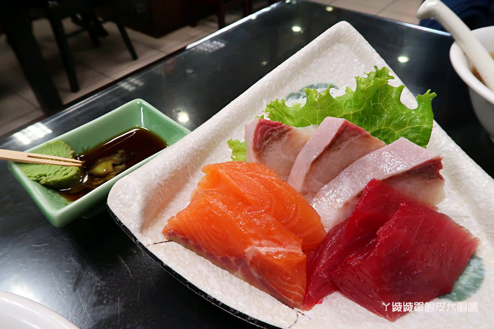 新竹平價日本料理推薦中山路《楓之屋中日式料理》,擔仔麵|握壽司|生魚片|日式小菜