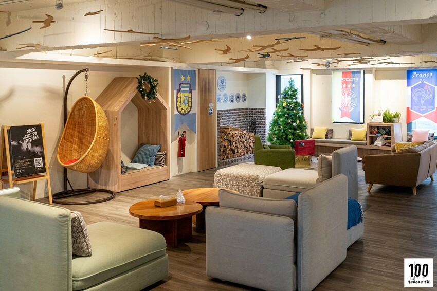 【百味旅形色】漂鳥青年旅館|台中住宿推薦!絕美交誼廳隱身青旅,乾淨簡約有質感! | 別墅裡的 100 種味道