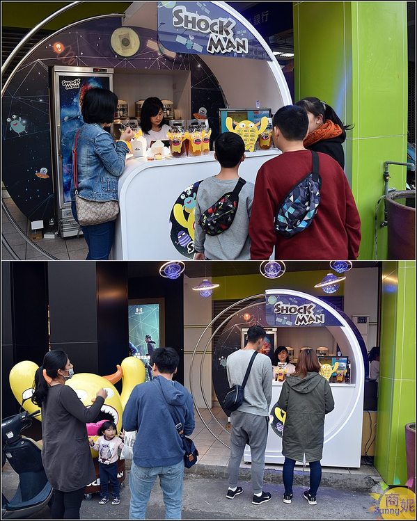 夏克曼shockman：大里文創飲料。超萌怪獸手搖飲。夏克曼shockman。手工熬煮果醬加入現打氣泡飲好喝好看萌翻天IG打卡新潮流