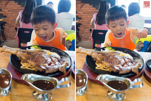 19號倉庫鐵板牛排 新營店：【台南新營】來自逢甲巷弄平價排餐｜戰斧牛排好霸氣｜雙倍主餐好滿足｜波霸奶茶喝到飽｜免費加飯加麵~~19號倉庫鐵板牛排新營店