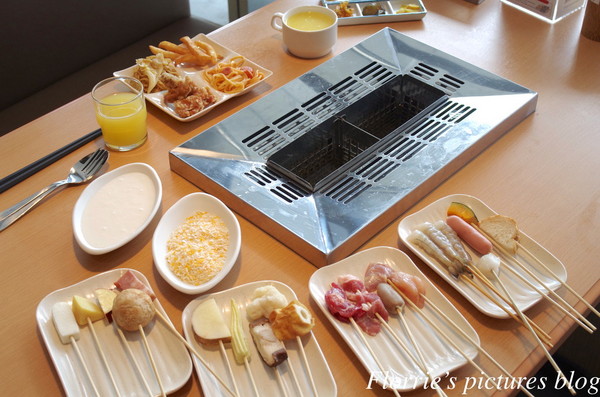 串家物語：南港區美食(CITYLINK南港店)~串家物語~台灣第一家日式串炸吃到飽，DIY炸不停也吃不停！