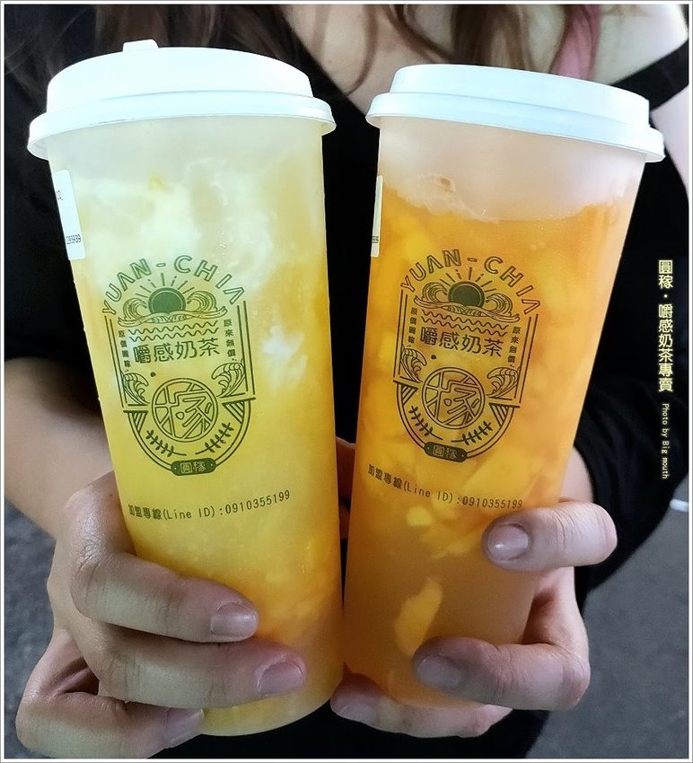 【台中美食】圓稼‧嚼感奶茶專賣.楊枝甘露、愛文芒果綠茶料多實在!