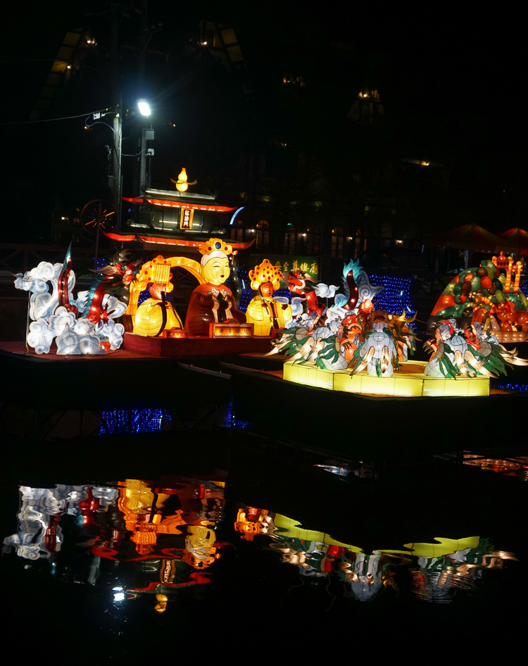 [埔里景點]2018南投燈會-夜晚超浪漫!不輸國外美景的埔里水上燈會 - 美食好芃友