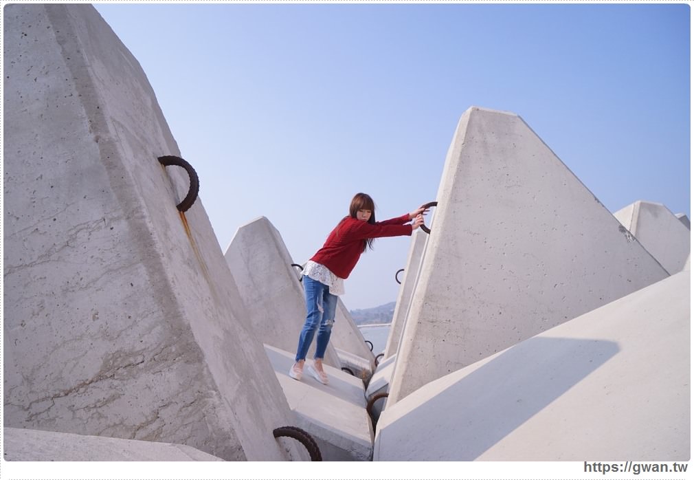 消波塊也能拍出IG美照,金門私藏祕境景點