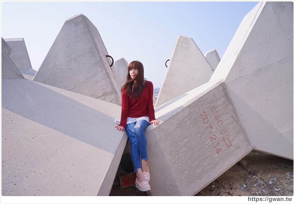 消波塊也能拍出IG美照,金門私藏祕境景點