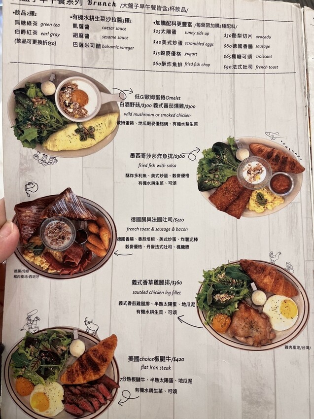 桃園市桃園區【桃園早午餐】來美美的餐廳來個早午餐約會吧!桃園藝文特區【肉球尼尼】大盤子讓人好滿足