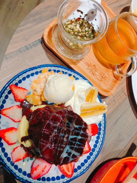 桃園✿樂麥舒芙蕾製造所✿八德區超高人氣舒芙蕾鬆餅!彈力舒芙蕾搭配超犯規巧克力淋醬!!