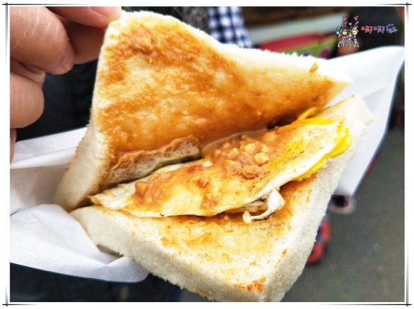 宜蘭美食,早餐,宜蘭市,救災,彩虹小8,鐵板三明治