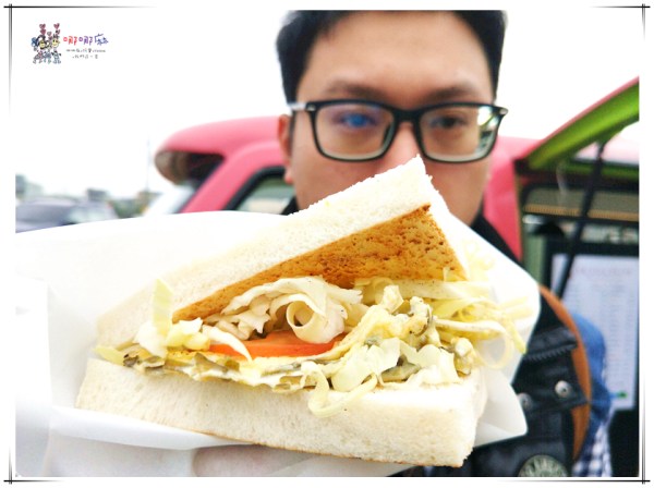 宜蘭美食,早餐,宜蘭市,救災,彩虹小8,鐵板三明治