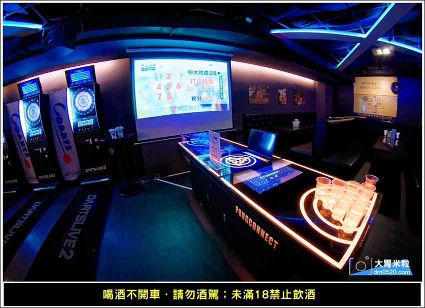 新莊輔大餐酒吧推薦,DNA串燒BAR,引進東區最夯Beer PONG台,精緻調酒,串燒熱食,電子飛鏢,聚餐派對推薦,輔大站美食, - 大胃米粒 DAVID & MILLY