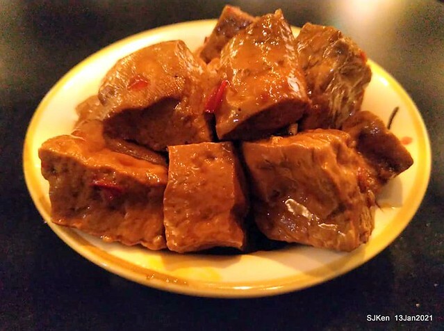 Chinese fried egg noodle「四海木須麵」, Taipei, Taiwan, SJKen, Jan 13, 2021.