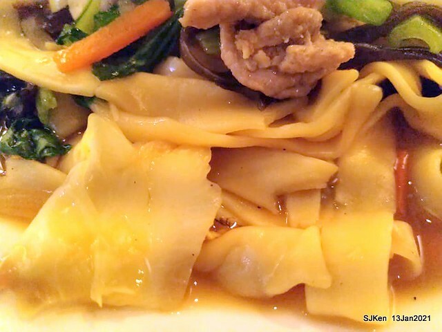 Chinese fried egg noodle「四海木須麵」, Taipei, Taiwan, SJKen, Jan 13, 2021.