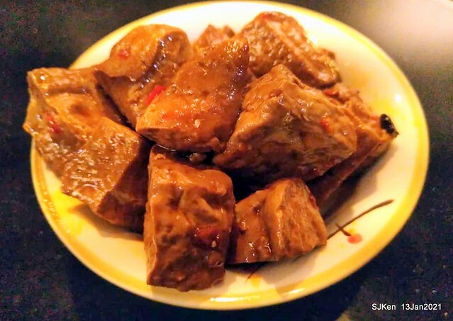 Chinese fried egg noodle「四海木須麵」, Taipei, Taiwan, SJKen, Jan 13, 2021.