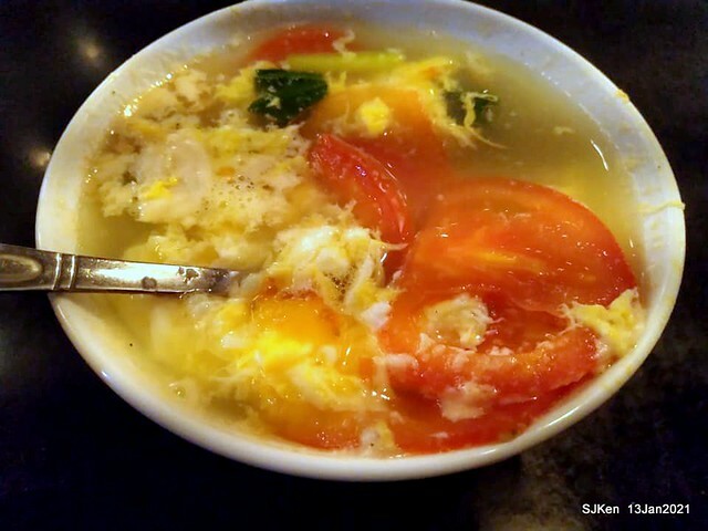 Chinese fried egg noodle「四海木須麵」, Taipei, Taiwan, SJKen, Jan 13, 2021.