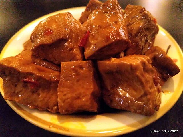 Chinese fried egg noodle「四海木須麵」, Taipei, Taiwan, SJKen, Jan 13, 2021.