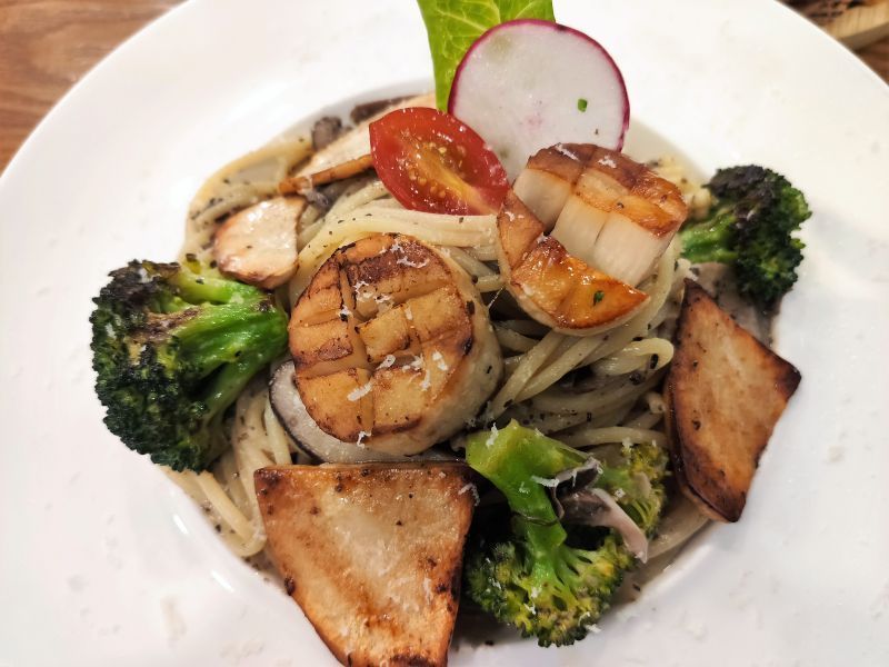 楽麥舒芙蕾製造所 干貝奶油松露義大利麵