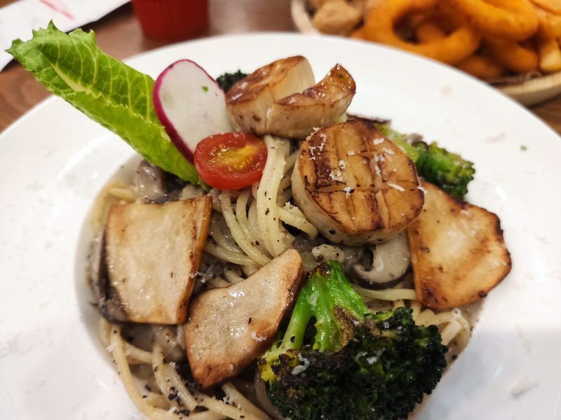 楽麥舒芙蕾製造所 干貝奶油松露義大利麵