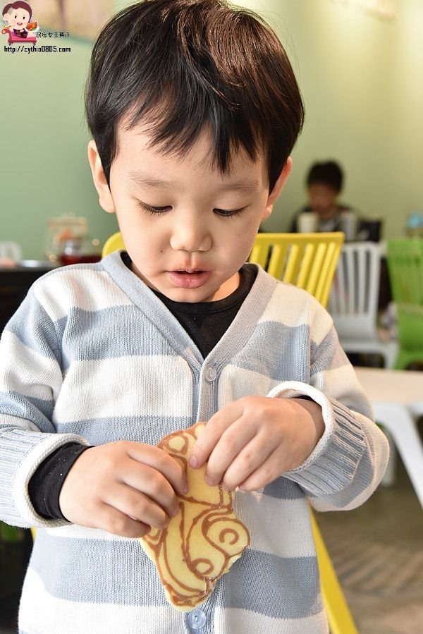 桃園中壢美食-班卡鬆餅 Pan.K.Plaza-旅行青蛙出現在鬆餅上，創意早午餐的另一種選擇 (邀約) @民宿女王芽月-美食.旅遊.全台趴趴走