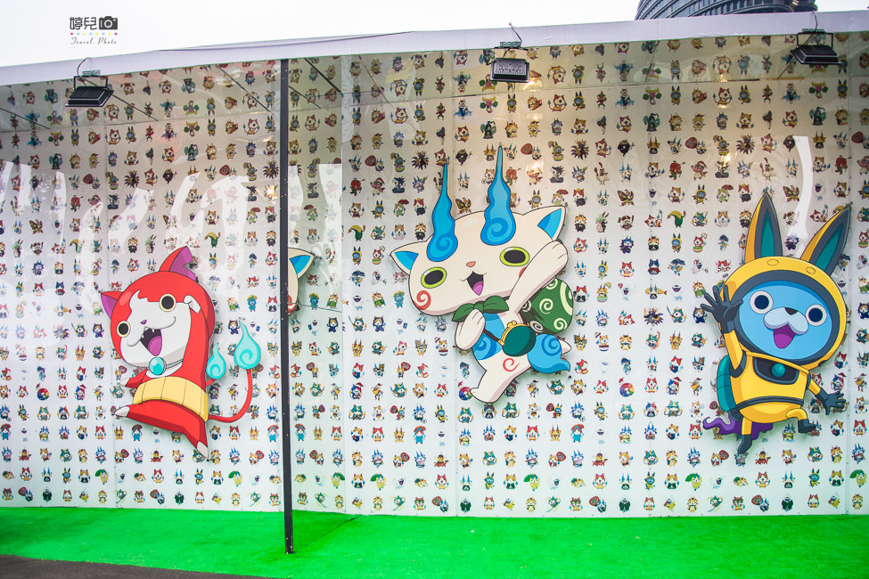 |親子旅遊|全台唯一妖怪手錶亞洲最大戶外主題展,趕快來找宇宙最大吉胖喵 - 阿婷的旅行札記。