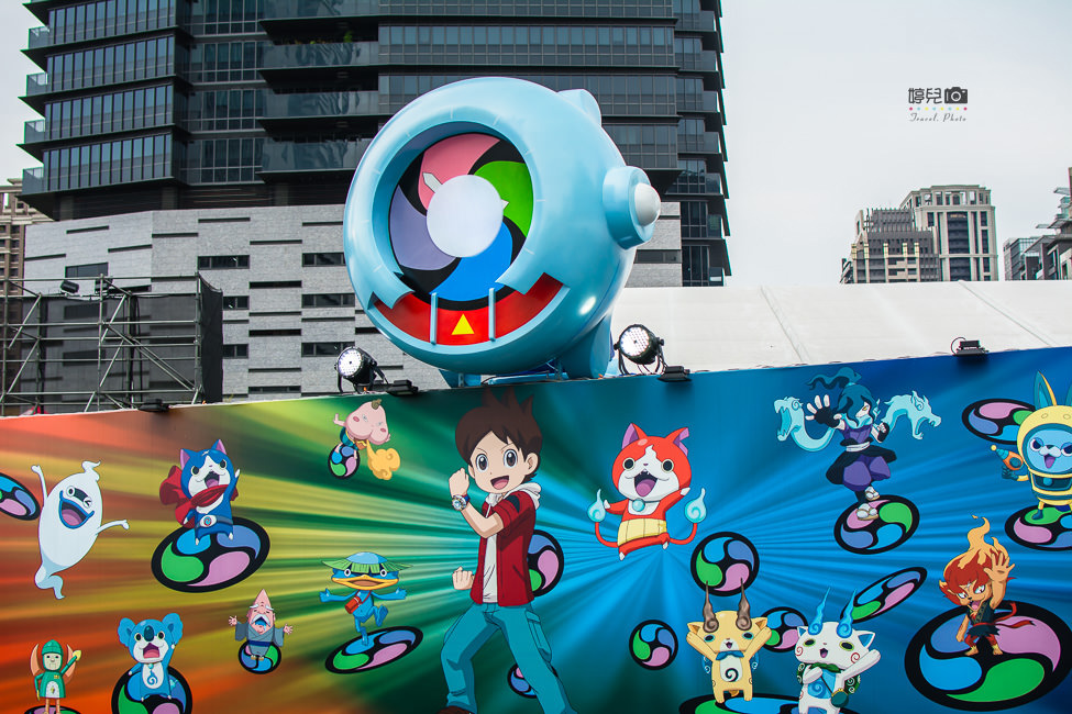 |親子旅遊|全台唯一妖怪手錶亞洲最大戶外主題展,趕快來找宇宙最大吉胖喵 - 阿婷的旅行札記。