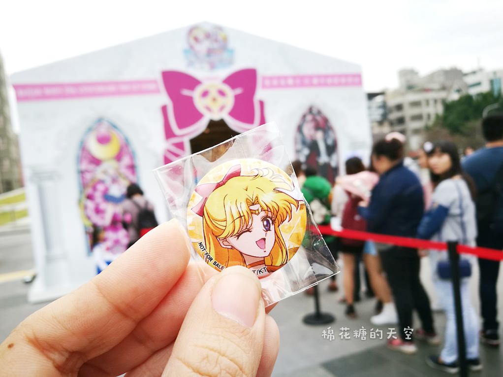 美少女戰士25週年紀念快閃店在台中!打卡送限量徽章!