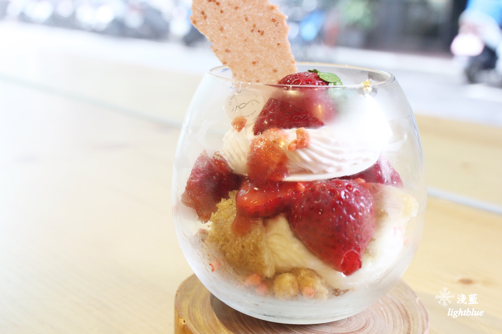 [ 古亭站美食 ] 淺藍 × 九日風～每日少量供應，造型精緻的甜點