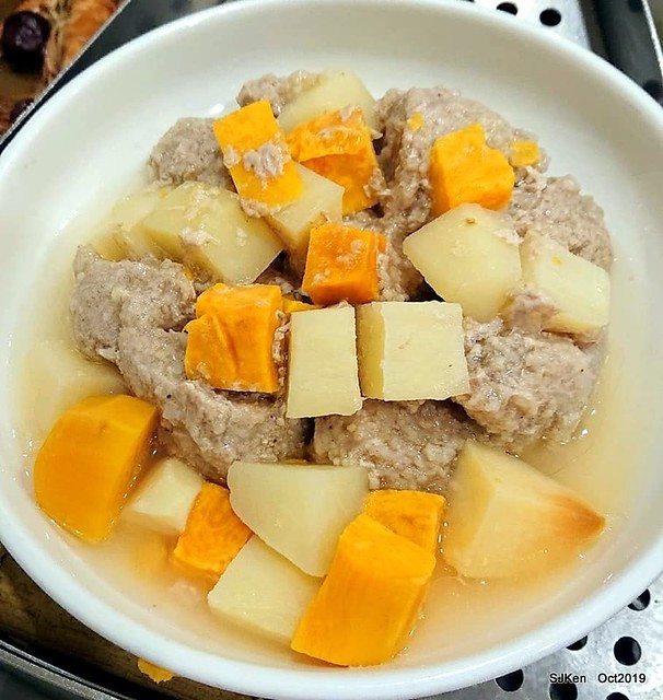 The steam pot dishes for 10 people , 埔里四季蒸宴 , Middle Taiwan, Oct 26, 2019