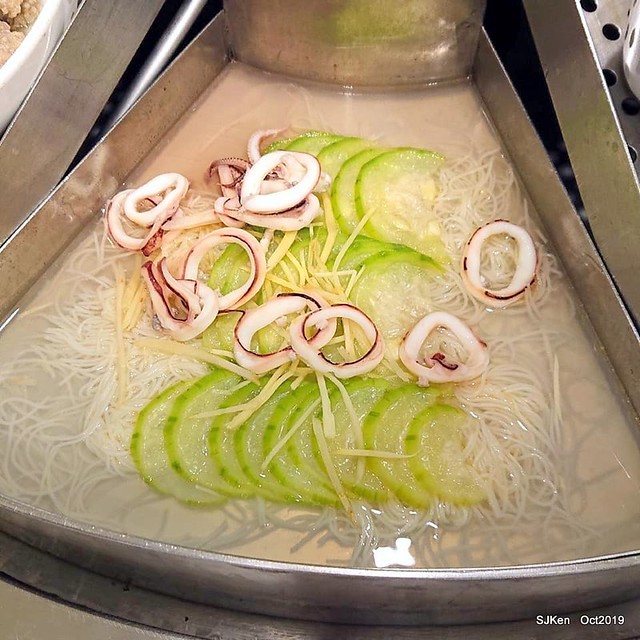 The steam pot dishes for 10 people , 埔里四季蒸宴 , Middle Taiwan, Oct 26, 2019