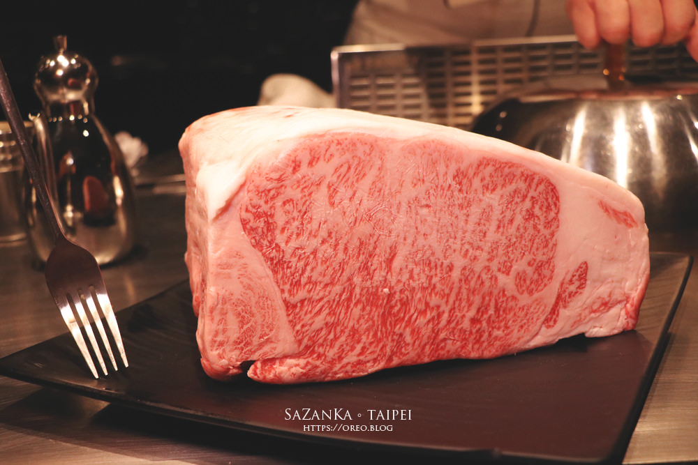 大直山茶花鐵板燒│鐵板上的高檔美味！直逼日本水準的鹿兒島和牛/美國極黑牛料理~約會餐廳/孝親餐廳 - OREO的旅行日記