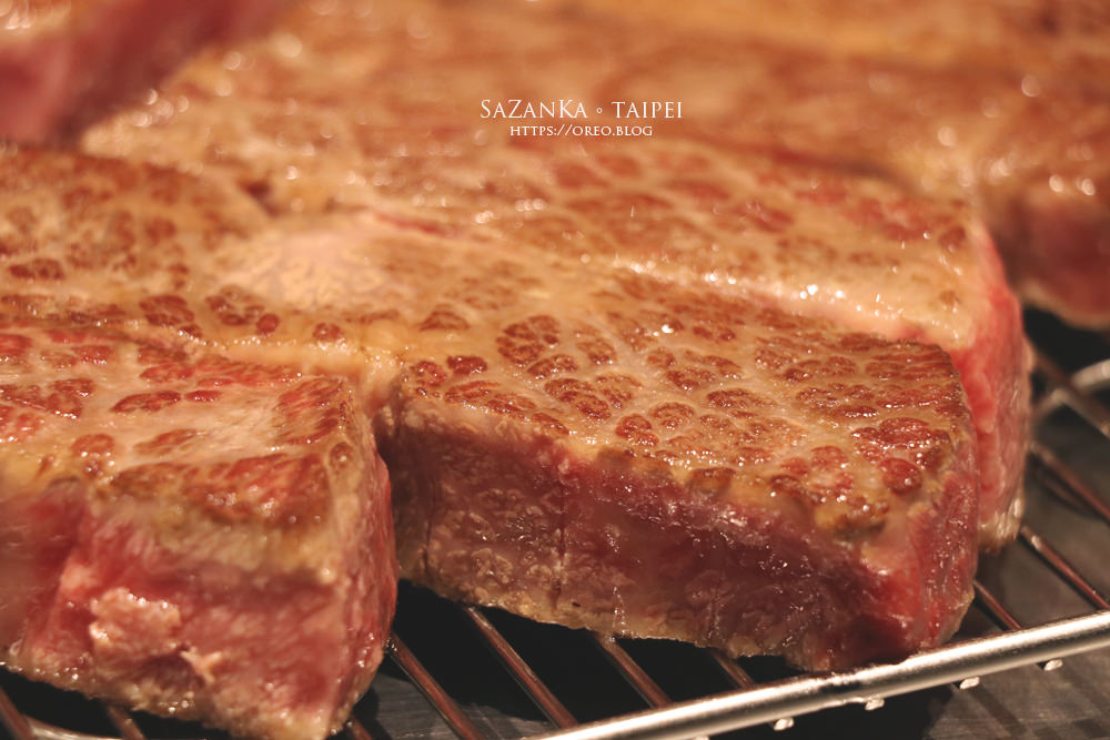 大直山茶花鐵板燒│鐵板上的高檔美味！直逼日本水準的鹿兒島和牛/美國極黑牛料理~約會餐廳/孝親餐廳 - OREO的旅行日記