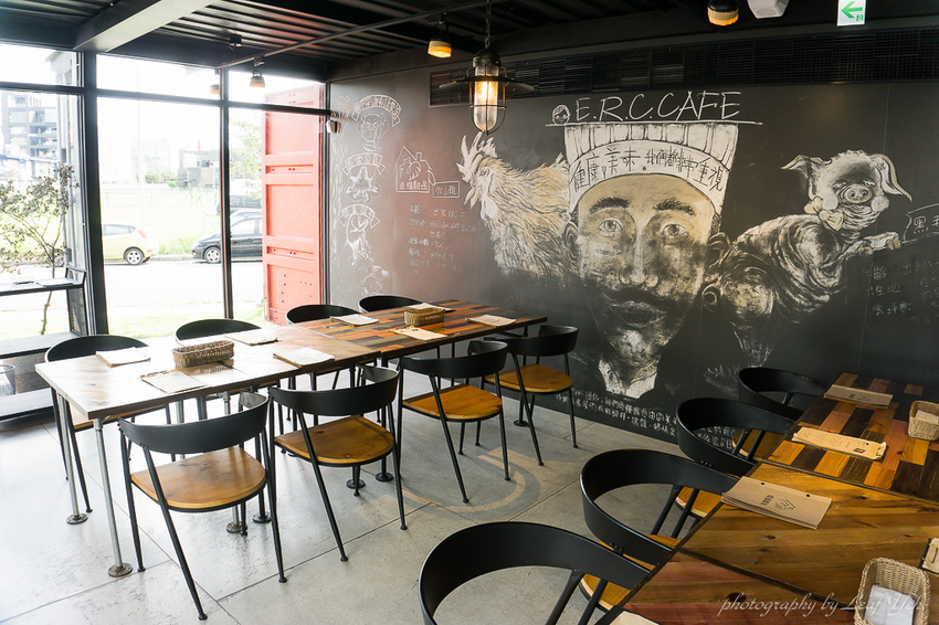 阿達阿永咖啡廳,ERC Cafe內湖店,內湖貨櫃屋咖啡館,內湖景觀餐廳,堤緣雞塢