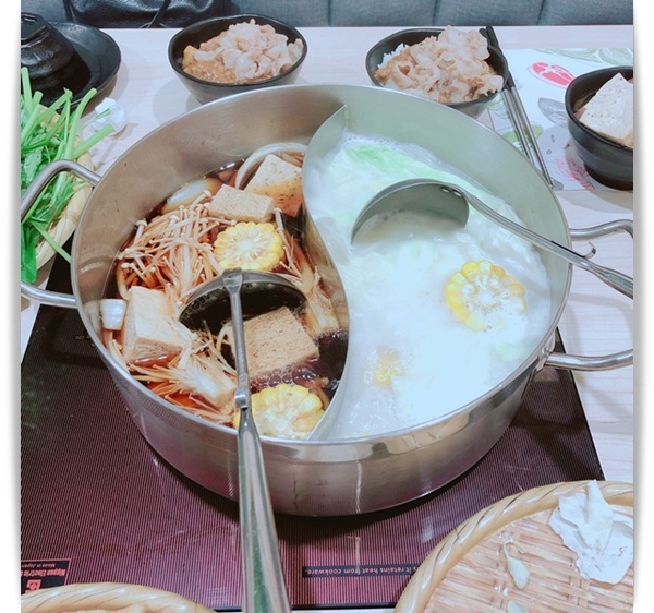 天冷來補一下「德記中藥火鍋-台南總店」中藥入鍋 ❤