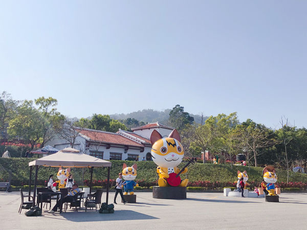 親子景點::穿和服只要50元!拍照打卡彷彿走在日本街道上,苗栗貓貍影城 ❤ 苗栗一日遊