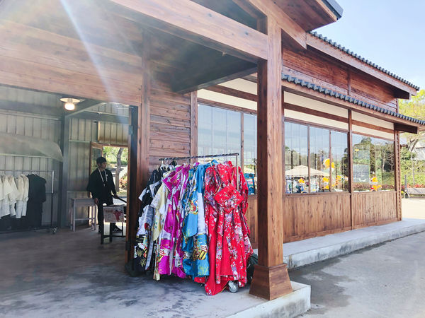 親子景點::穿和服只要50元!拍照打卡彷彿走在日本街道上,苗栗貓貍影城 ❤ 苗栗一日遊