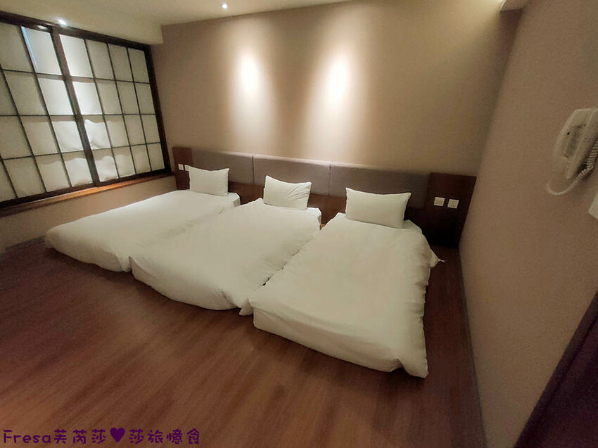 嘉義飯店【福泰桔子商旅】日式房型秒飛日本度假趣.完善舒適的背包客房超大交誼聽│嘉義文化店 - Fresa芙芮莎♥莎旅憶食