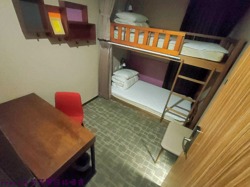 嘉義飯店【福泰桔子商旅】日式房型秒飛日本度假趣.完善舒適的背包客房超大交誼聽│嘉義文化店 - Fresa芙芮莎♥莎旅憶食