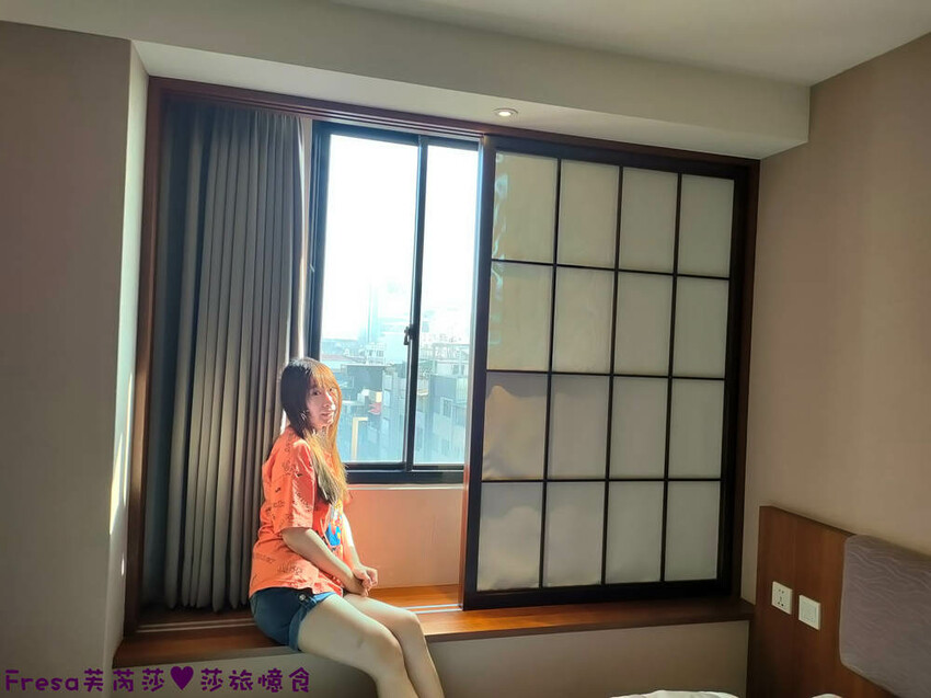 嘉義飯店【福泰桔子商旅】日式房型秒飛日本度假趣.完善舒適的背包客房超大交誼聽│嘉義文化店 - Fresa芙芮莎♥莎旅憶食