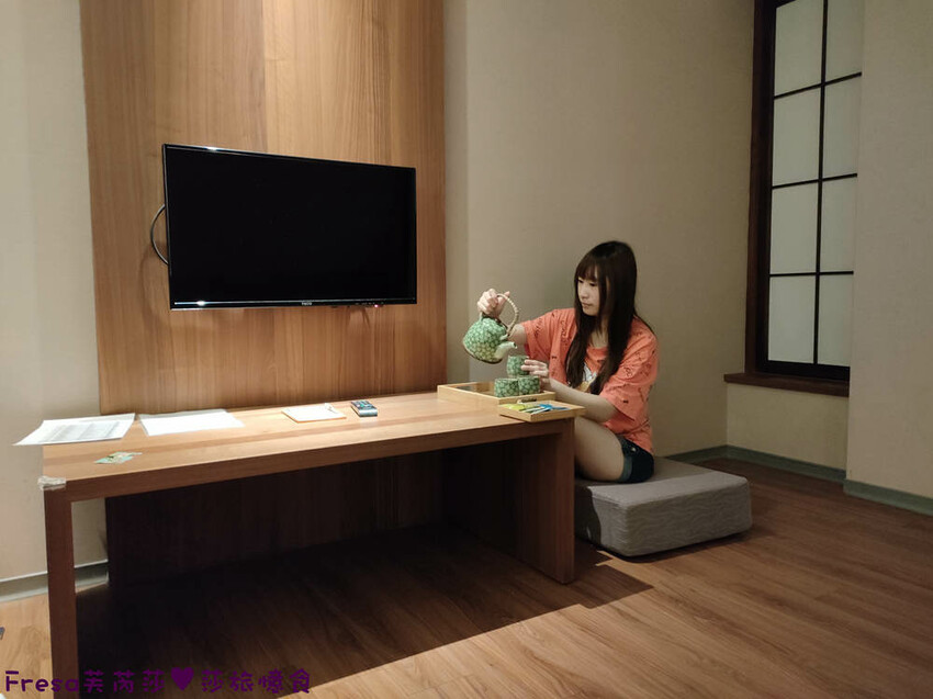 嘉義飯店【福泰桔子商旅】日式房型秒飛日本度假趣.完善舒適的背包客房超大交誼聽│嘉義文化店 - Fresa芙芮莎♥莎旅憶食