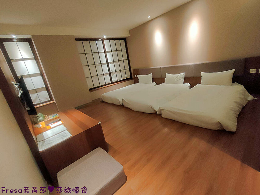 嘉義飯店【福泰桔子商旅】日式房型秒飛日本度假趣.完善舒適的背包客房超大交誼聽│嘉義文化店 - Fresa芙芮莎♥莎旅憶食