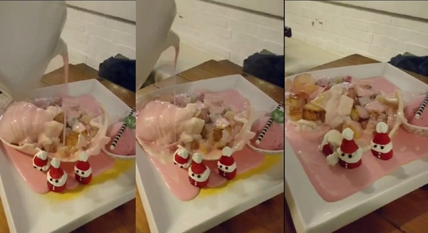 Lovely童話花園(花園店)：高雄~Lovely童話花園~創意義式料理~充滿童趣的大野狼與小紅帽~夢幻少女系甜點~熱戀草莓甜心蜜糖吐司~