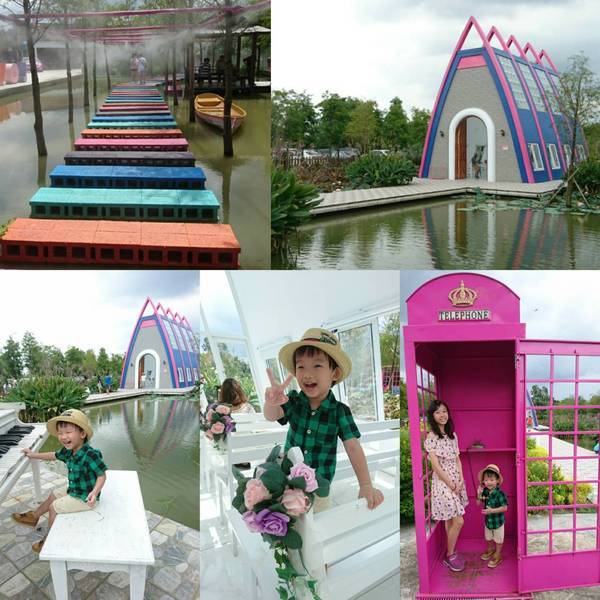 古坑珍‧粉紅城堡 水漾森林敎堂：雲林古坑~珍粉紅城堡 水漾森林敎堂~繽紛彩虹步道~超夢幻超浪漫~好拍到嫑嫑的~婚紗拍照打卡的好地方~