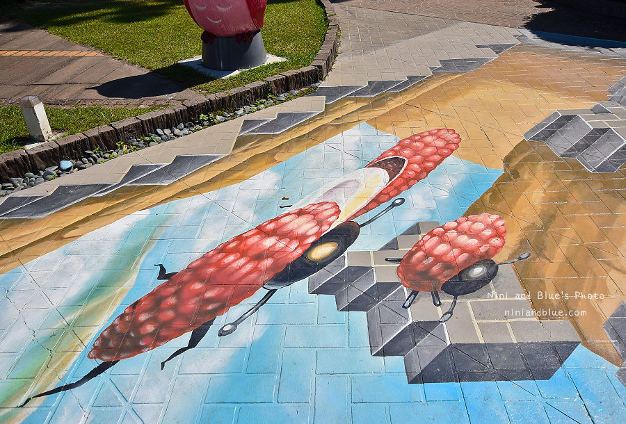 霧峰區公所.3D地景彩繪04