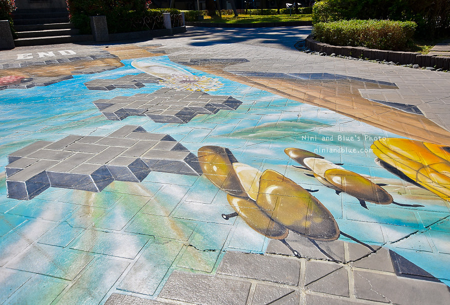 霧峰區公所.3D地景彩繪03