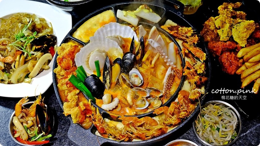 台中中科排隊燒肉店樓上也有好料韓式燒肉！拉拉廚房燒肉套餐搭配部隊鍋、石鍋拌飯超彭派！