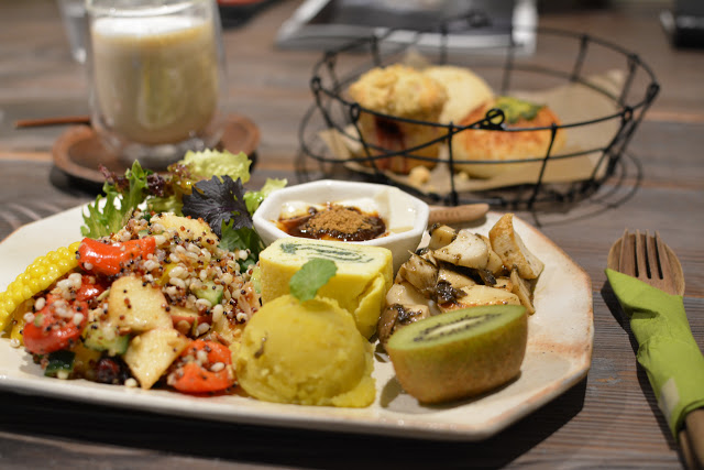 [食記] 新竹 井家Tea House。周末最愛的日式蔬食早午餐 (府後街)