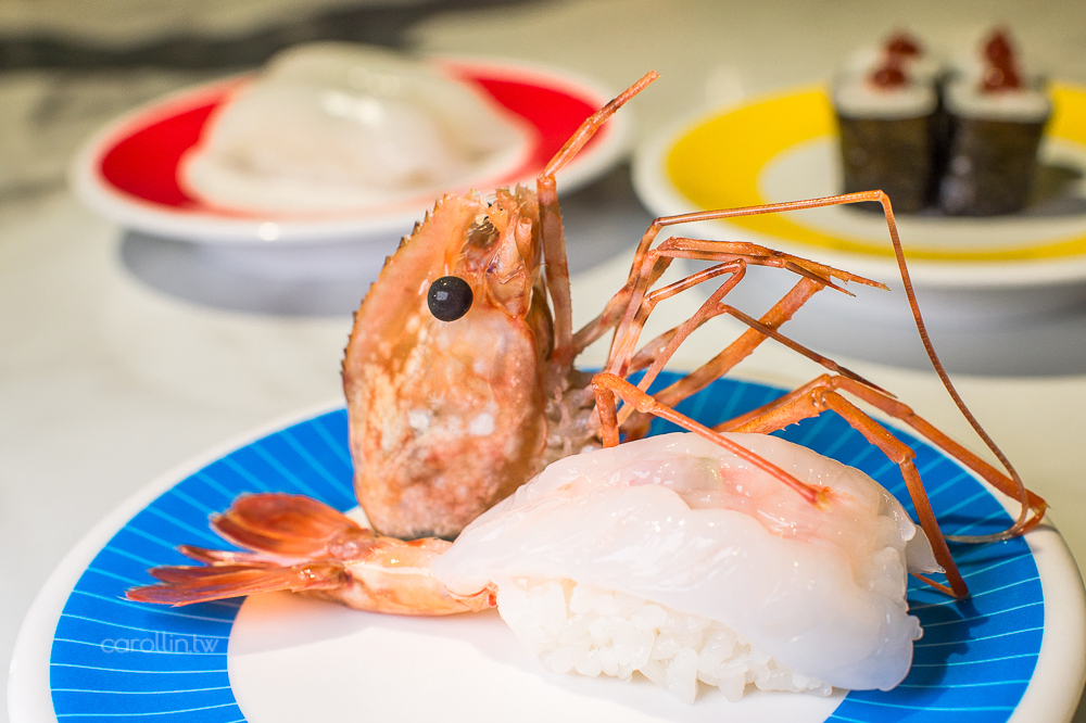 《海壽司 微風松高店》平價迴轉壽司 - 卡琳。摸魚兒趣